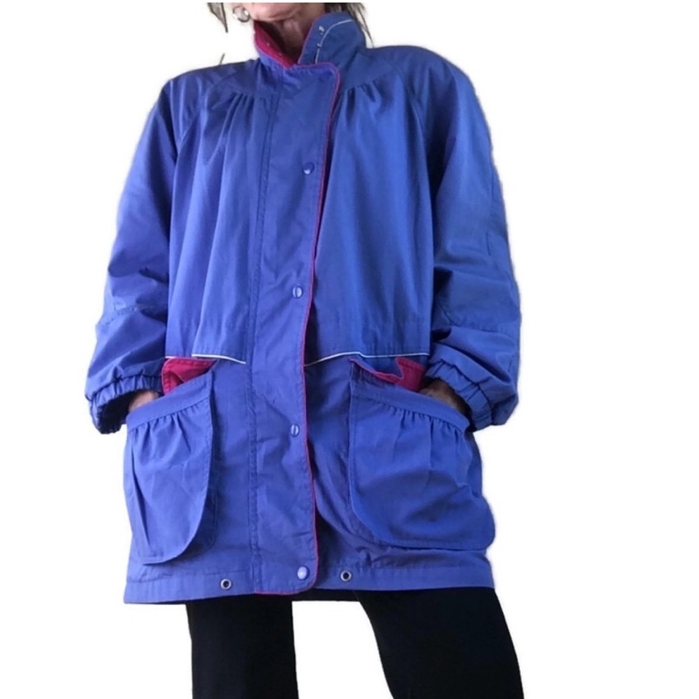 Vintage British Mist Utility Rain Jacket Coat
